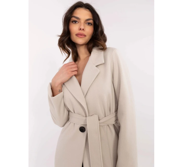 Dámsky kabát TW EN BI 5312 1.31 Light beige - FPrice