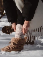 Vlnené návleky 068