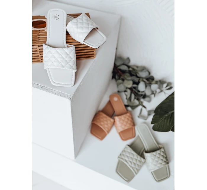 Dámske žabky SATELIVA white FashionStreet ZY0970