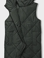 Dámska dlhá vojenská vesta nadrozmernej veľkosti (5M3165-136)