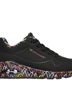 Dámske topánky Skechers UNO LOVING LOVE 155506 BBK