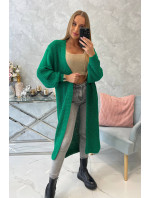 Zelený dlhý sveter
