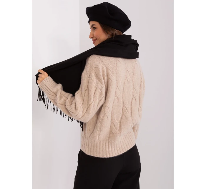 Šatka AT SZ 23185.90P čierna