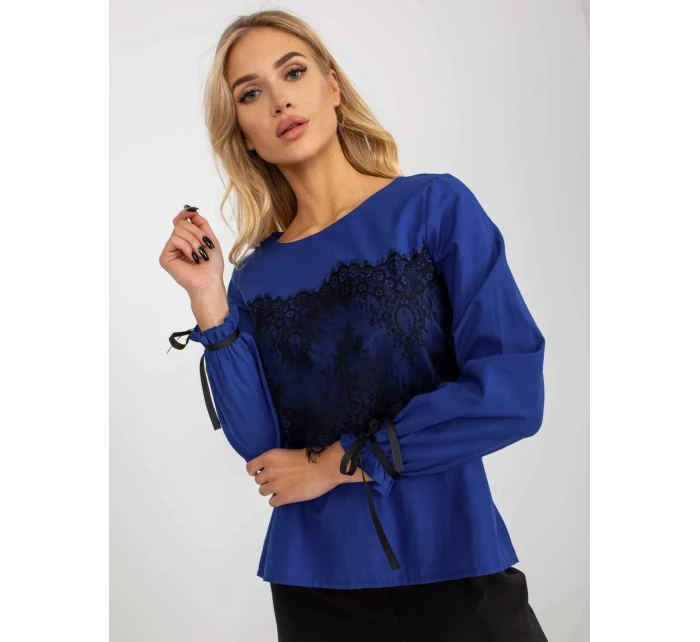 Blúzka LK BZ 506877.15x kobalt Blúzka LK BZ 506877.15x kobalt