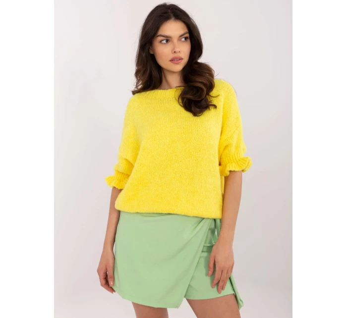 Jumper MI SW model 20912947 žlutý - FPrice Jumper MI SW model 20912947 žlutý - FPrice