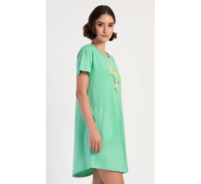 Dámske domáce šaty s krátkymi rukávmi Paula Dámske domáce šaty s krátkymi rukávmi Paula