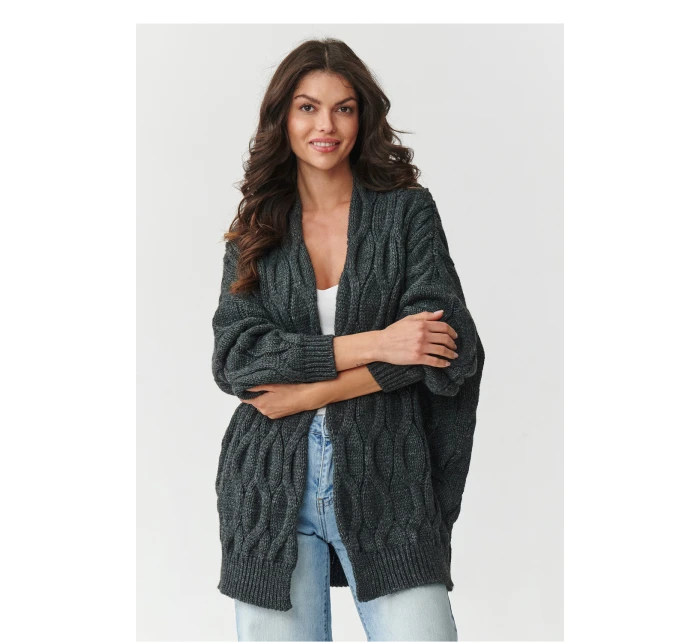 Sveter na gombíky model 217406 Makadamia