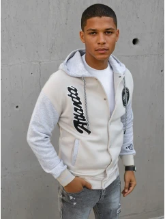 FashionStreet pánska ťavia mikina na zips BX5452