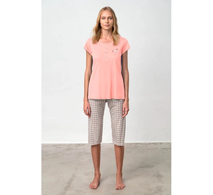 Vamp - Pyžamo s gombíkovou légou 20918 - Vamp