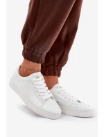 Nízké Dámské Tenisky Z Eko Kůže Big Star model 21686486 Bílé - Big Star Shoes Nízké Dámské Tenisky Z Eko Kůže Big Star model 21686486 Bílé - Big Star Shoes