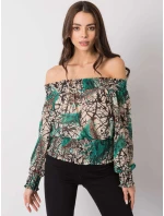 Blúzka DHJ BZ 15175.05P zelená