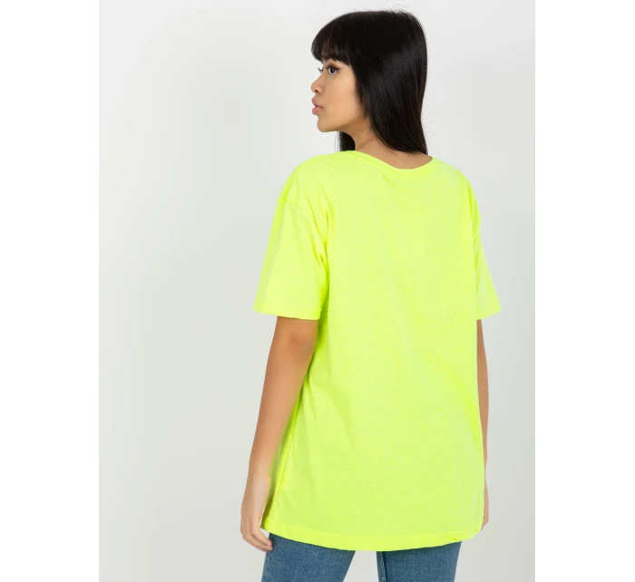 Dámske tričko EM TS 527 1.26X fluo žltá - FPrice Dámske tričko EM TS 527 1.26X fluo žltá - FPrice