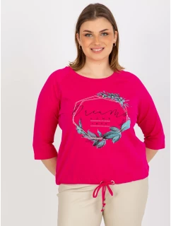 Dámska blúzka RV BZ 8458.01P fuchsiová - FPrice