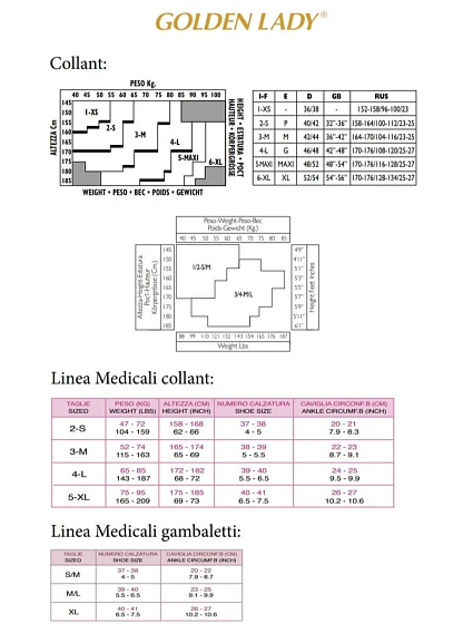 PUNČOCHOVÉ KALHOTY COMFORT 20 DEN model 22063854 - Golden Lady