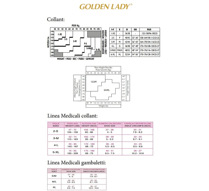 PUNČOCHOVÉ KALHOTY COMFORT 20 DEN model 22063854 - Golden Lady