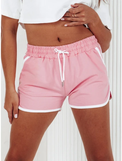 Dámské teplákové kraťasy TOP SPORT růžové Dstreet model 21979501 - FashionStreet