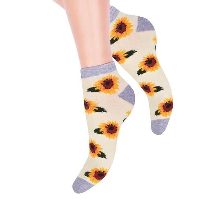 Dámske členkové ponožky Steven art.114