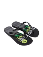 Pánske žabky Ipanema Graphics black-green 83532-AP253