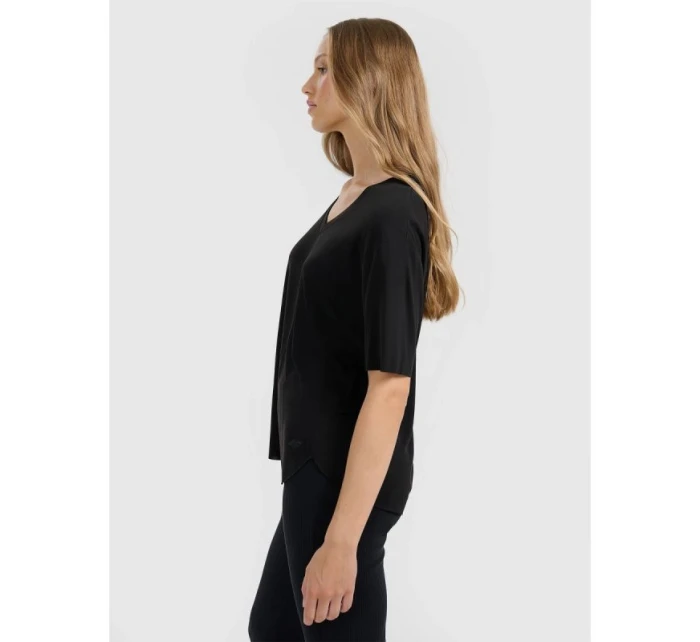 Dámske modalové tričko oversize 4F 4FRAW25TTSHF3283-21S