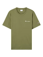 Pánské tričko SS Tee olive  pánské model 22121715 - CHAMPION