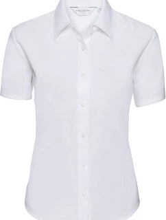 Russell Athletic 933F Halenka Oxford s krátkým rukávem 11.933F white