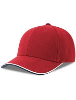 6 panelová sandwich red model 22450285 - Atlantis Headwear 6 panelová sandwich red model 22450285 - Atlantis Headwear