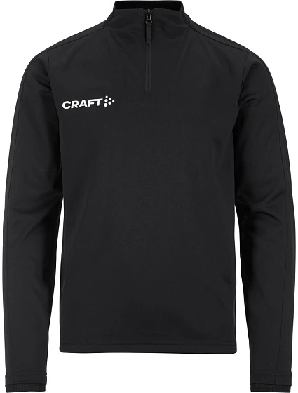 Evolve 2.0 Half Zip Jr Dětská tréninková bunda s 1/4 zipem model 22468268 black - Craft Teamwear