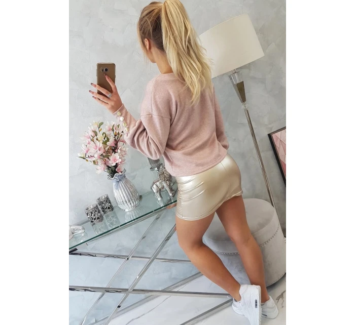 Sukňa s ozdobnými jazdcami béžová Sukňa s ozdobnými jazdcami béžová