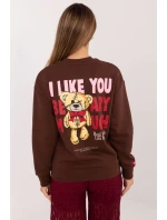 Mikina s kapucňou model 222380 Podúroveň Mikina s kapucňou model 222380 Podúroveň