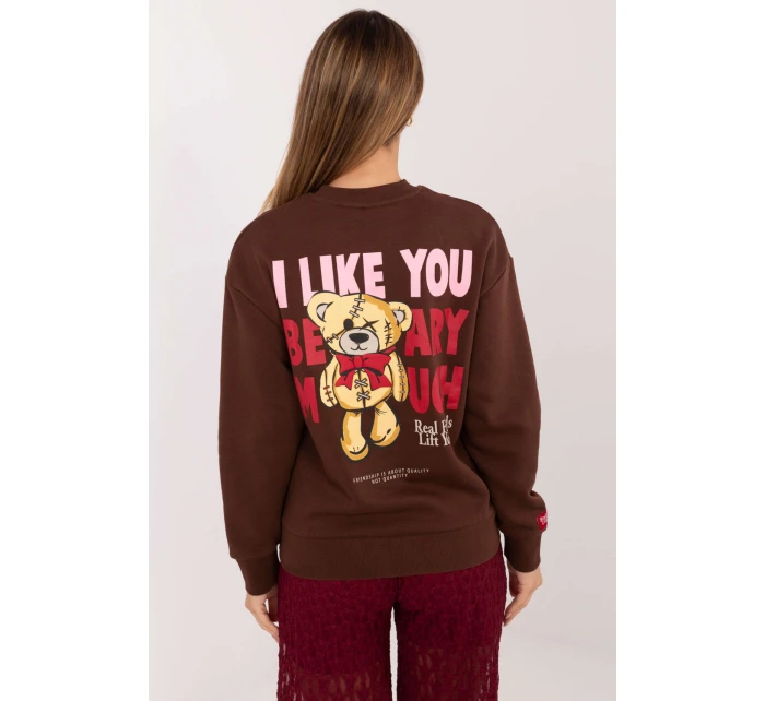 Mikina s kapucňou model 222380 Podúroveň Mikina s kapucňou model 222380 Podúroveň