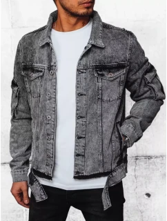 Pánská šedá džínová bunda Dstreet model 21968554 - FashionStreet