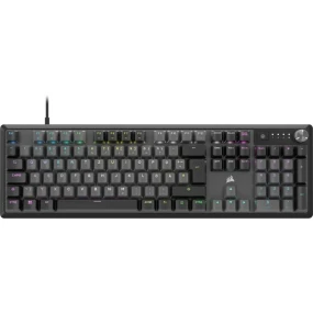 Corsair K70 CORE RGB herná USB QWERTY klávesnica nemecká sivá Corsair K70 CORE RGB herná USB QWERTY klávesnica nemecká sivá