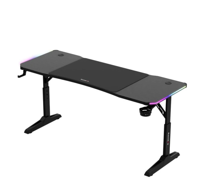 Herní stůl Hero model 21429425 RGB Black - Huzaro