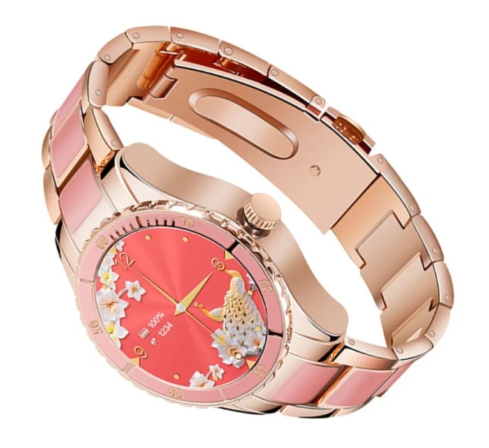 Dámske inteligentné hodinky Rubicon RNCE82 Pink Dámske inteligentné hodinky Rubicon RNCE82 Pink