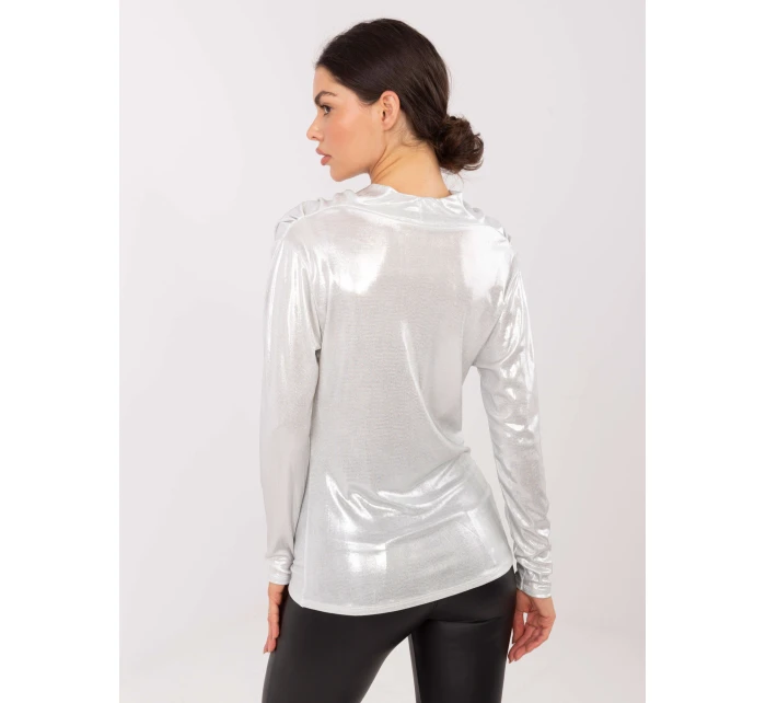 Bluzka DHJ BZ model 20606074 srebrny - FPrice