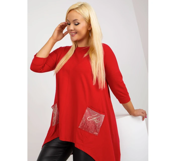 Blúzka RV BZ 8533.04 červená Blúzka RV BZ 8533.04 červená