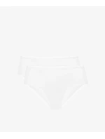 Dámské klasické kalhotky ATLANTIC 2Pack - bílé