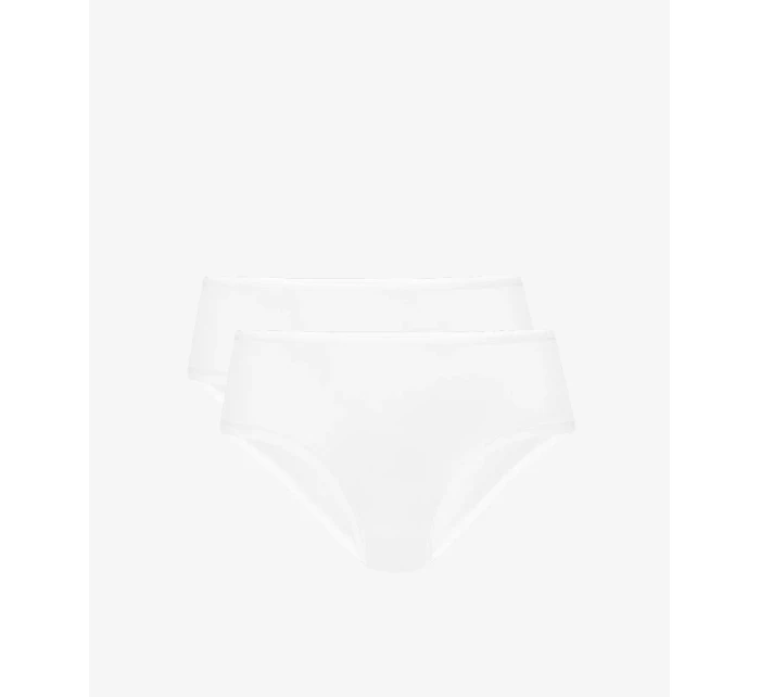 Dámské klasické kalhotky ATLANTIC 2Pack - bílé