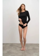 Dámské triko s dlouhým rukávem model 21750278 Černá - Vamp