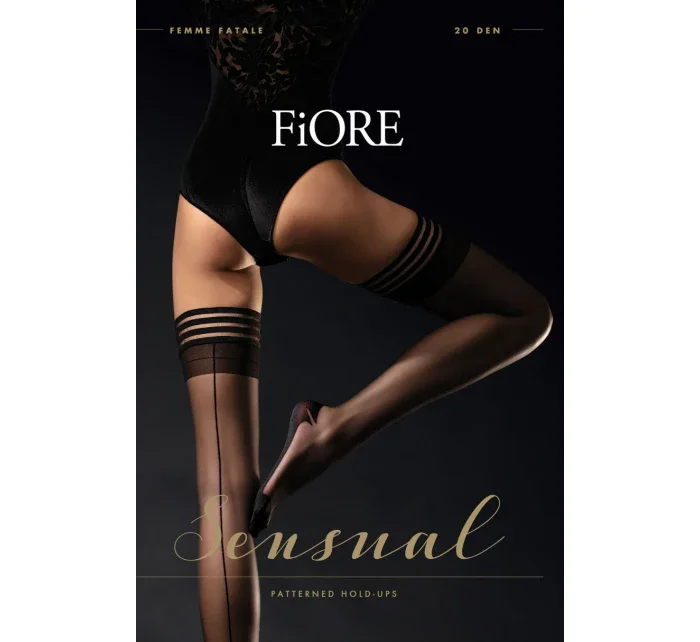 Dámske samodržiace pančuchy FEMME FATALE - 20 DEN