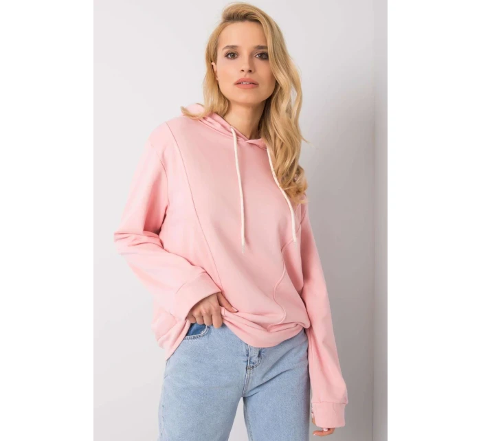 Dámska mikina Model EM-BL-ES-21-525.10 Light Pink - Ex Moda