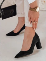 Dámske lodičky STELMI stiletto black FashionStreet ZY0852