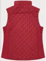 Dámska červená vesta s elastickými vložkami J Style (11Z8152)