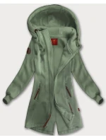 dlouhá dámská mikina s kapucí model 21240168 - LHD