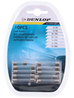 SÚPRAVA SKLENENÝCH POISTIEK DUNLOP 10KS