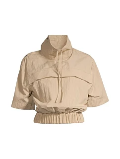 Dámská bunda CASALL Active Short Sleeve Track Jacket, barva písková