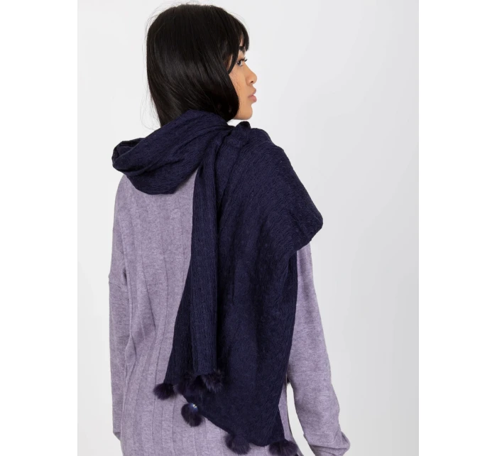 Šál AT SZ E 318.57P tmavo modrá Šál AT SZ E 318.57P tmavo modrá