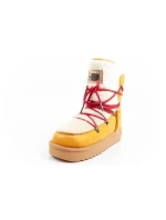 D.Franklin Snowshoes Dámske zimné módne kožušiny zateplené Mustard Women's