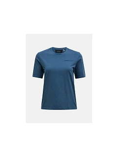 Tričko Original Small Logo Tee model 22260446 modré - Peak Performance