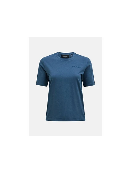 Tričko PEAK PERFORMANCE Original Small Logo Tee Women, modré Tričko PEAK PERFORMANCE Original Small Logo Tee Women, modré